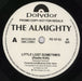 The Almighty Little Lost Sometimes UK Promo 7" vinyl single (7 inch record / 45) AMT07LI60095