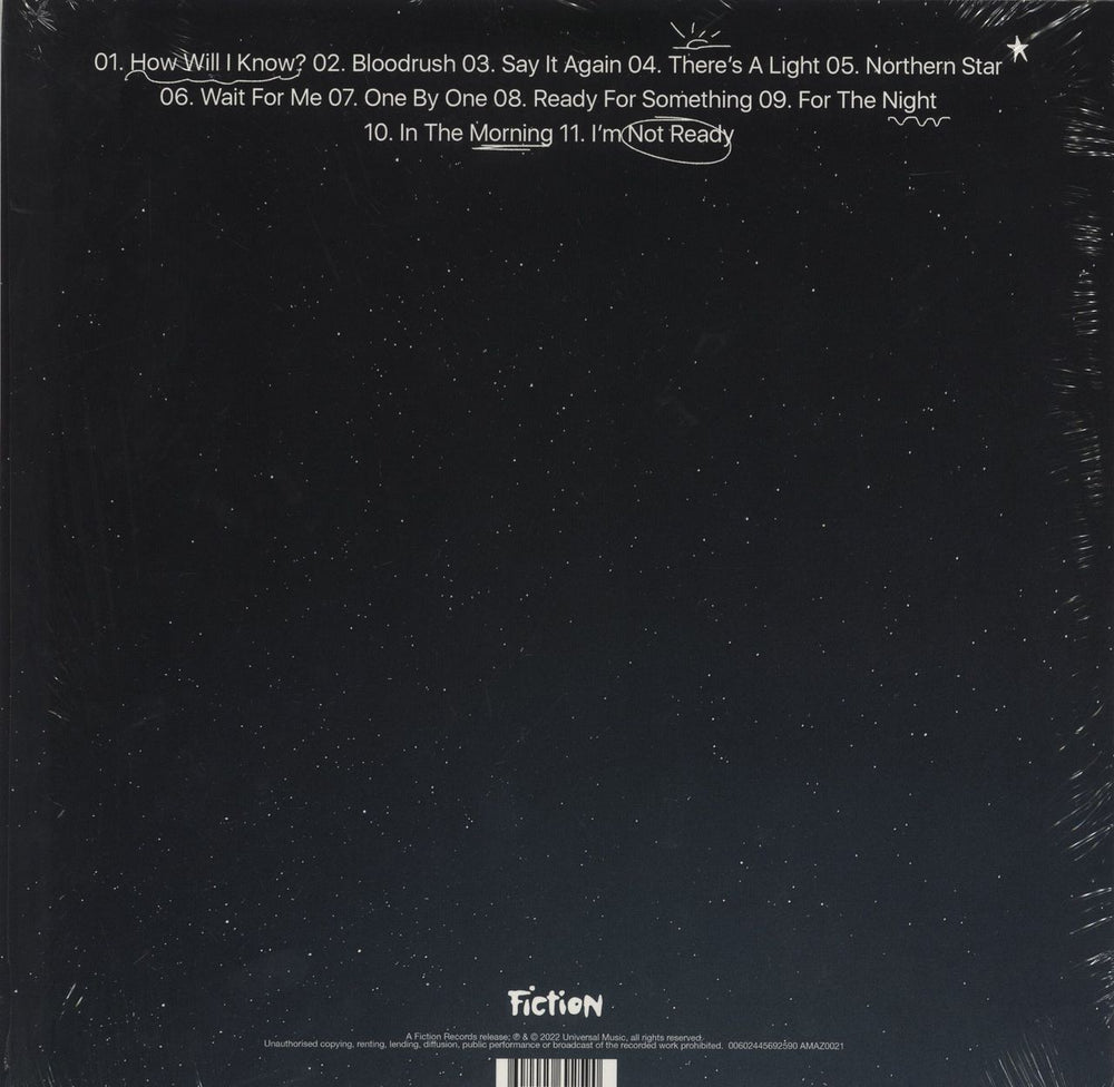 The Amazons How Will I Know If Heaven Will Find Me? - Clear Vinyl - Autographed Print UK vinyl LP album (LP record) 602445692590