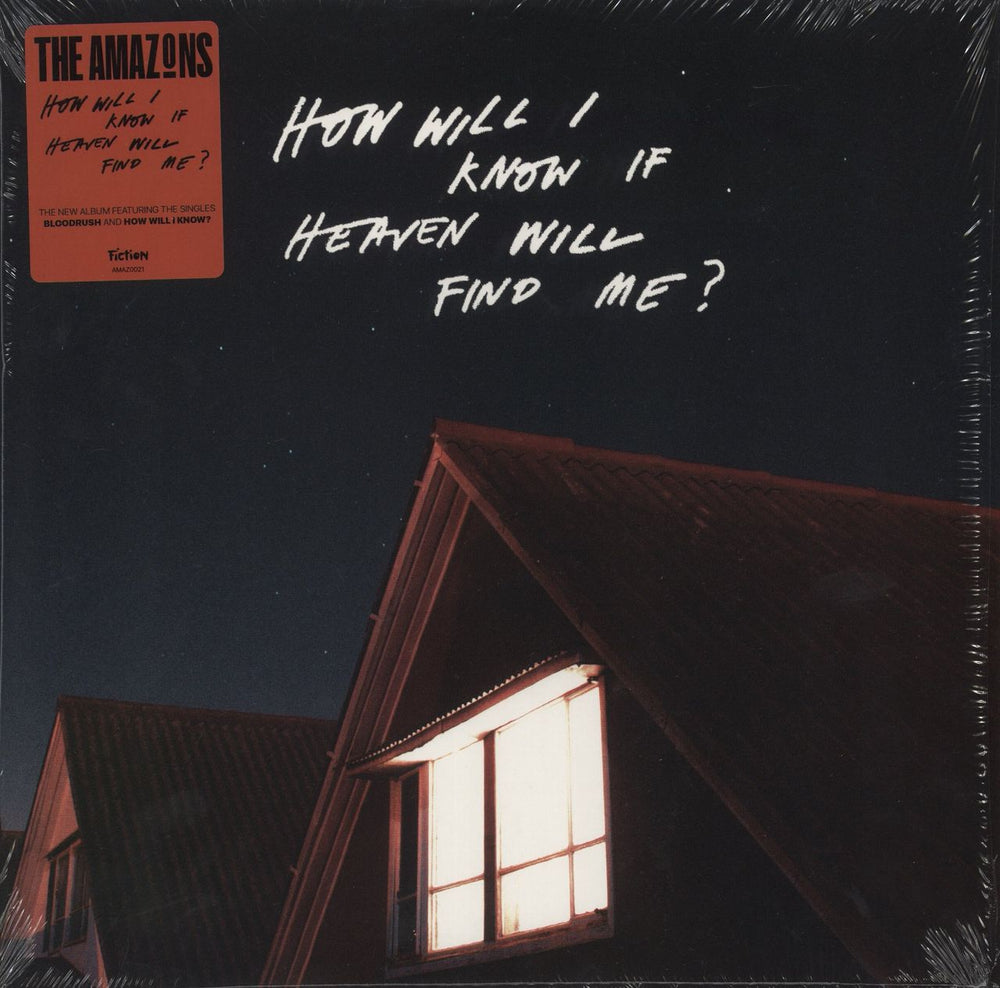 The Amazons How Will I Know If Heaven Will Find Me? - Clear Vinyl - Autographed Print UK vinyl LP album (LP record) AMAZ021