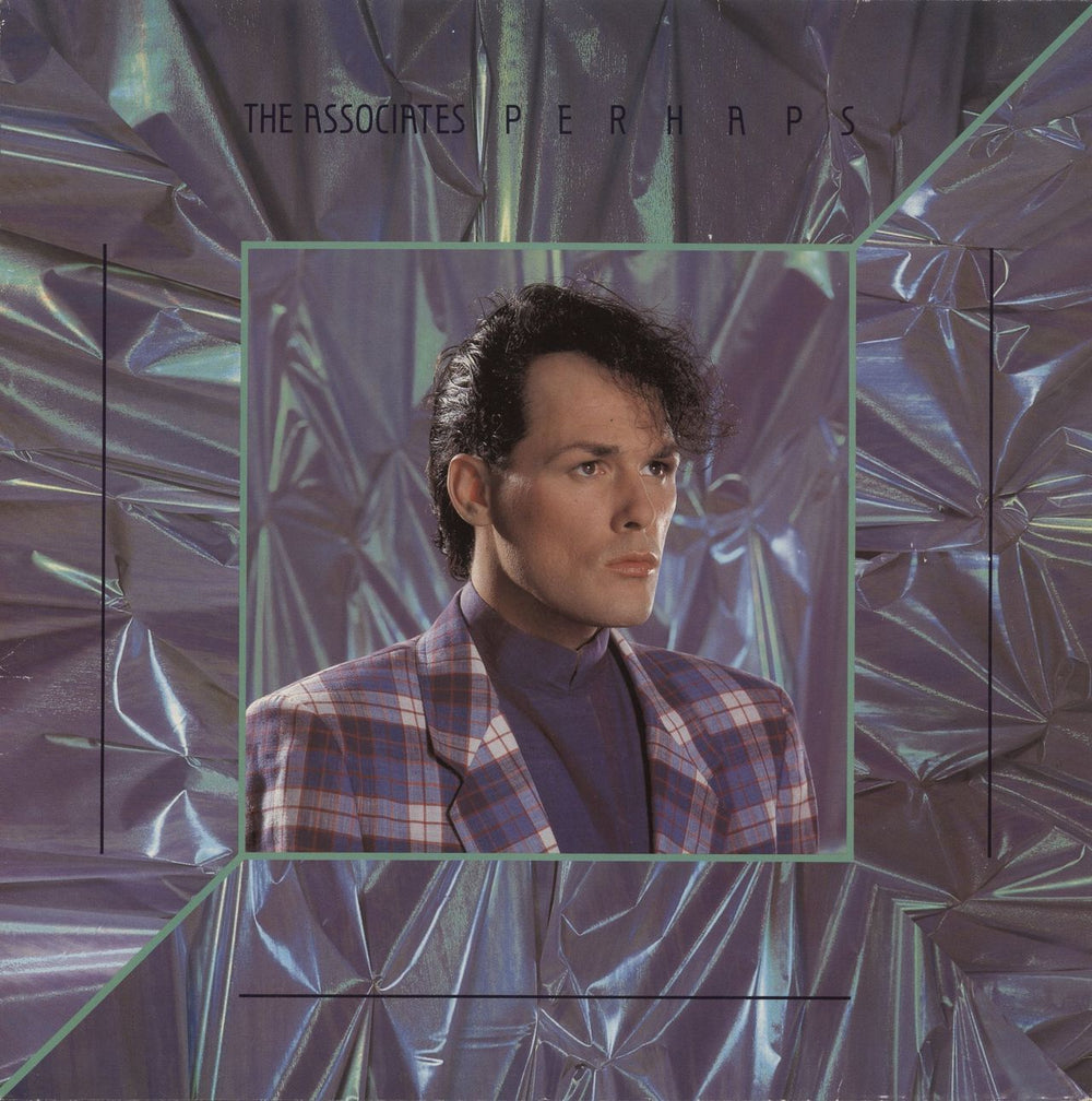 The Associates Perhaps UK vinyl LP album (LP record) WX9