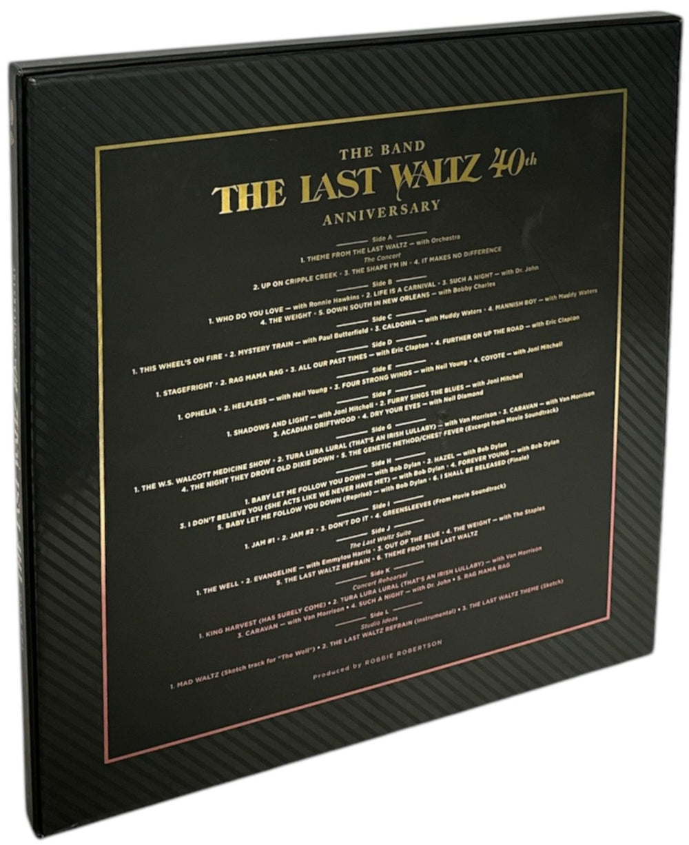 The Band The Last Waltz - 40th Anniversary - 180 Gram Vinyl UK Vinyl Box Set 081227943561