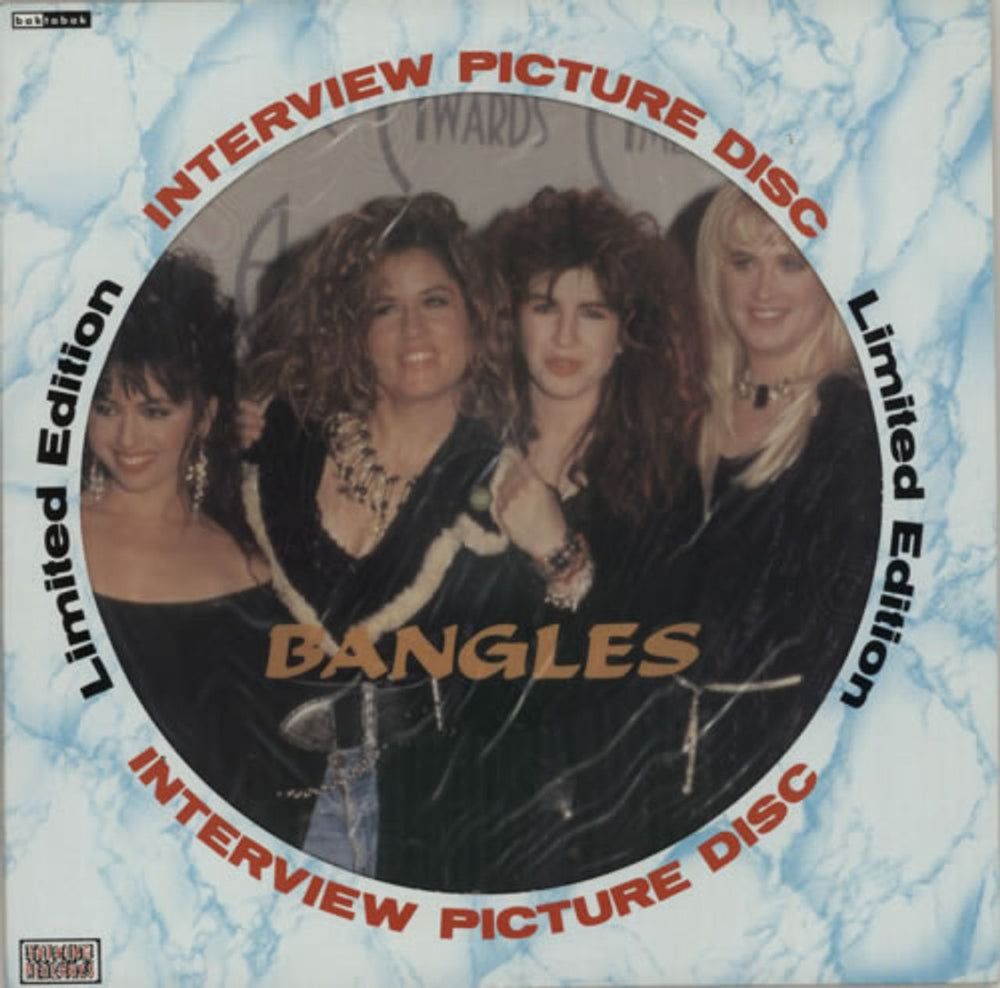 The Bangles Interview Picture Disc UK picture disc LP (vinyl picture disc album) BAK2131