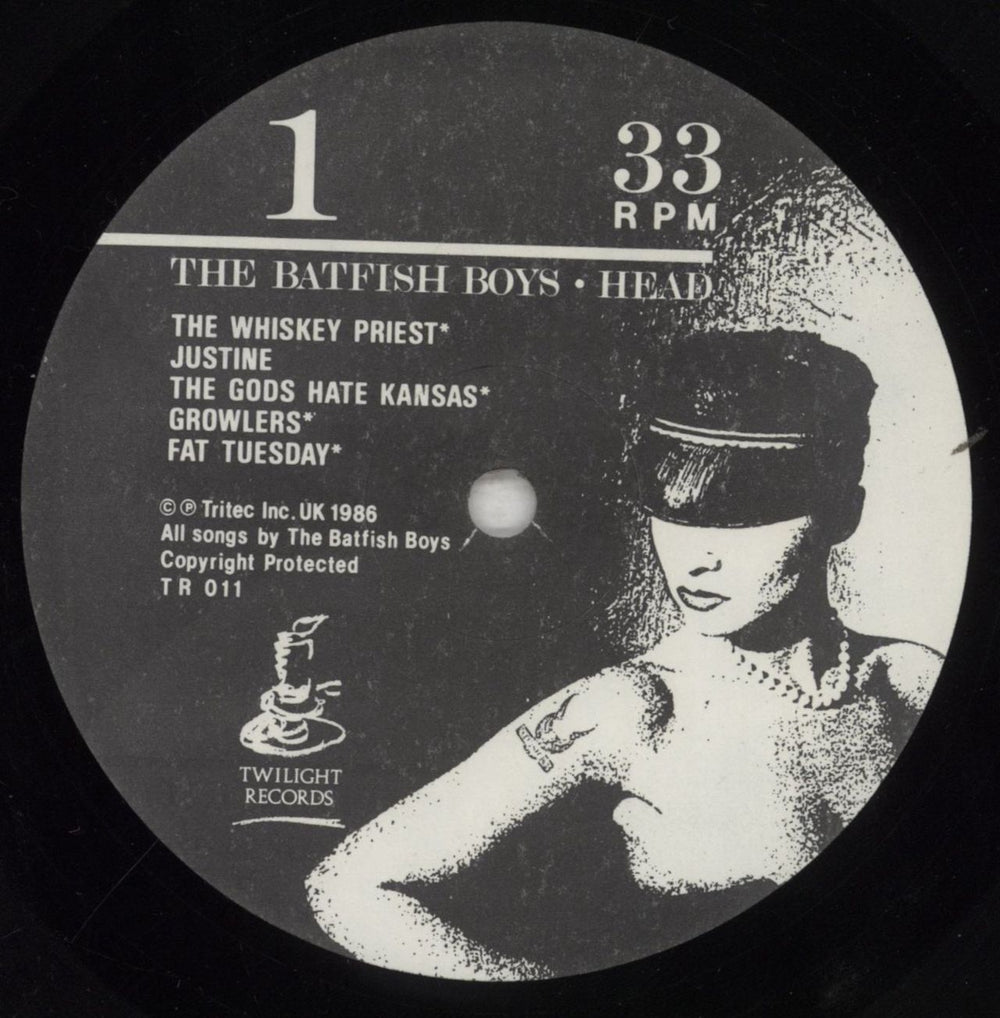 The Batfish Boys Head US vinyl LP album (LP record) BFILPHE856492