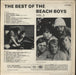 The Beach Boys The Best Of The Beach Boys Vol. 2 - 2nd UK vinyl LP album (LP record)