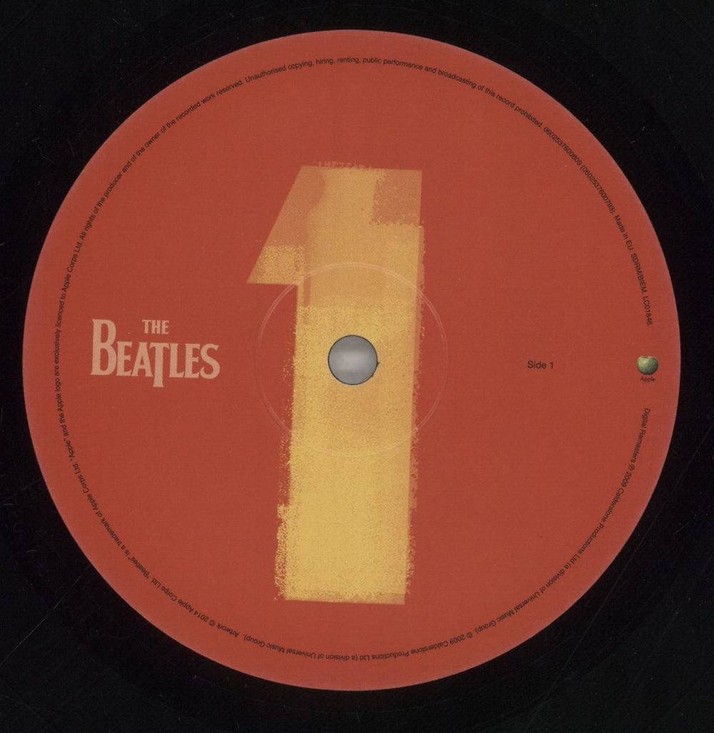 The Beatles 1 - One - 180grm UK 2-LP vinyl record set (Double LP Album) BTL2LON858319