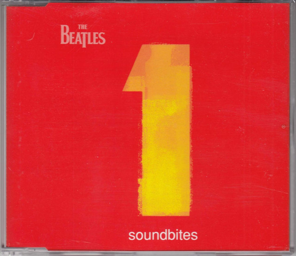 The Beatles 1 Soundbites UK Promo CD album (CDLP) CDLRL042