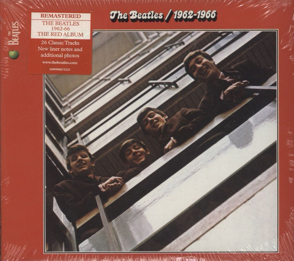 The Beatles 1962-1966 [The Red Album] - Sealed UK 2 CD album set (Double CD) RED6266