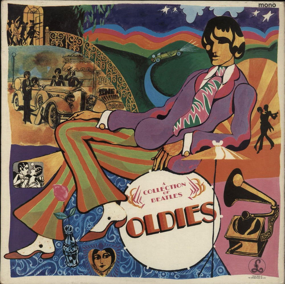 The Beatles A Collection Of Beatles Oldies - 1st - VG UK vinyl LP album (LP record) PMC7016