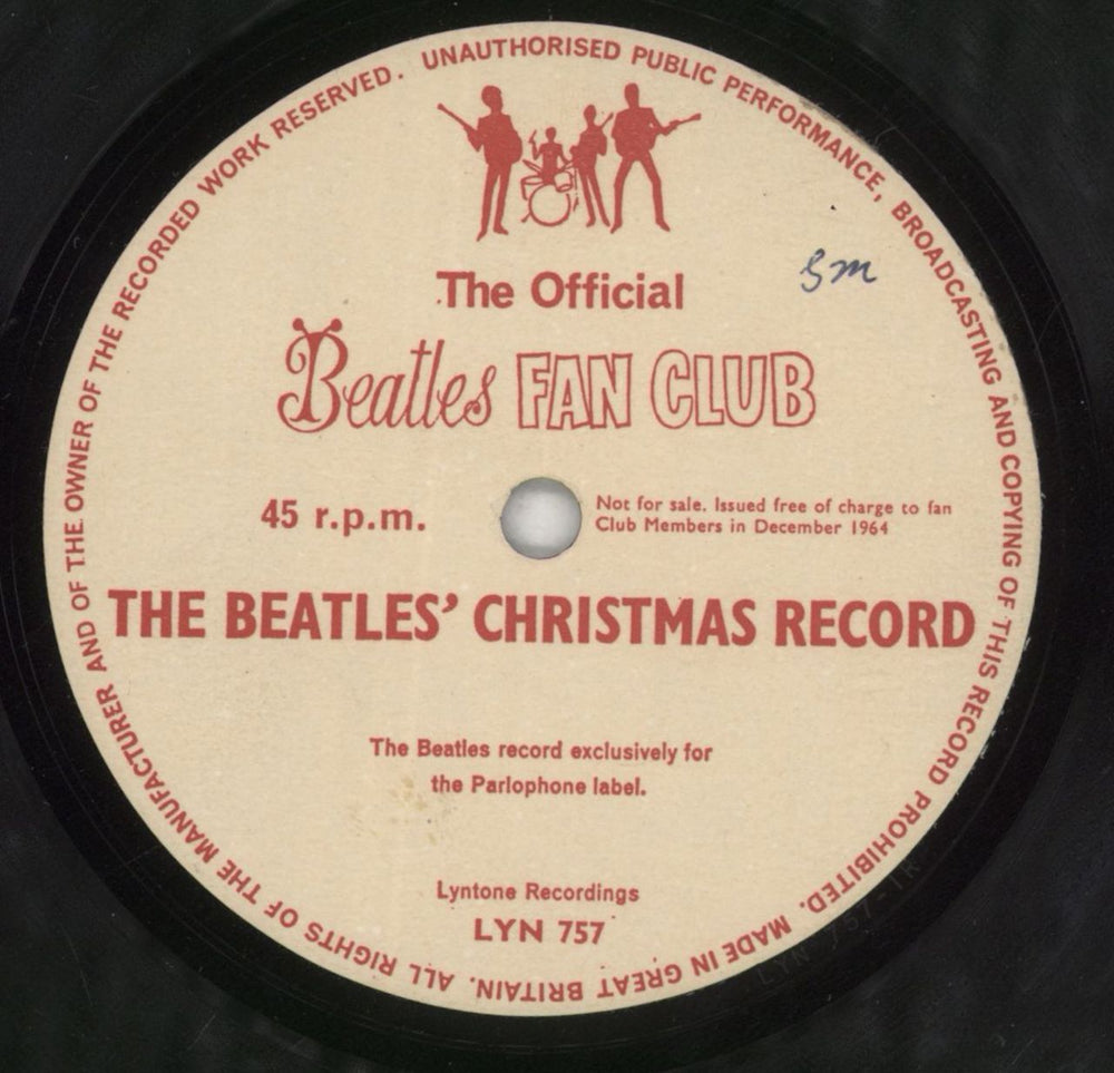 The Beatles Another Beatles Christmas Record - VG + Newsletter UK 7" vinyl single (7 inch record / 45) BTL07AN867375