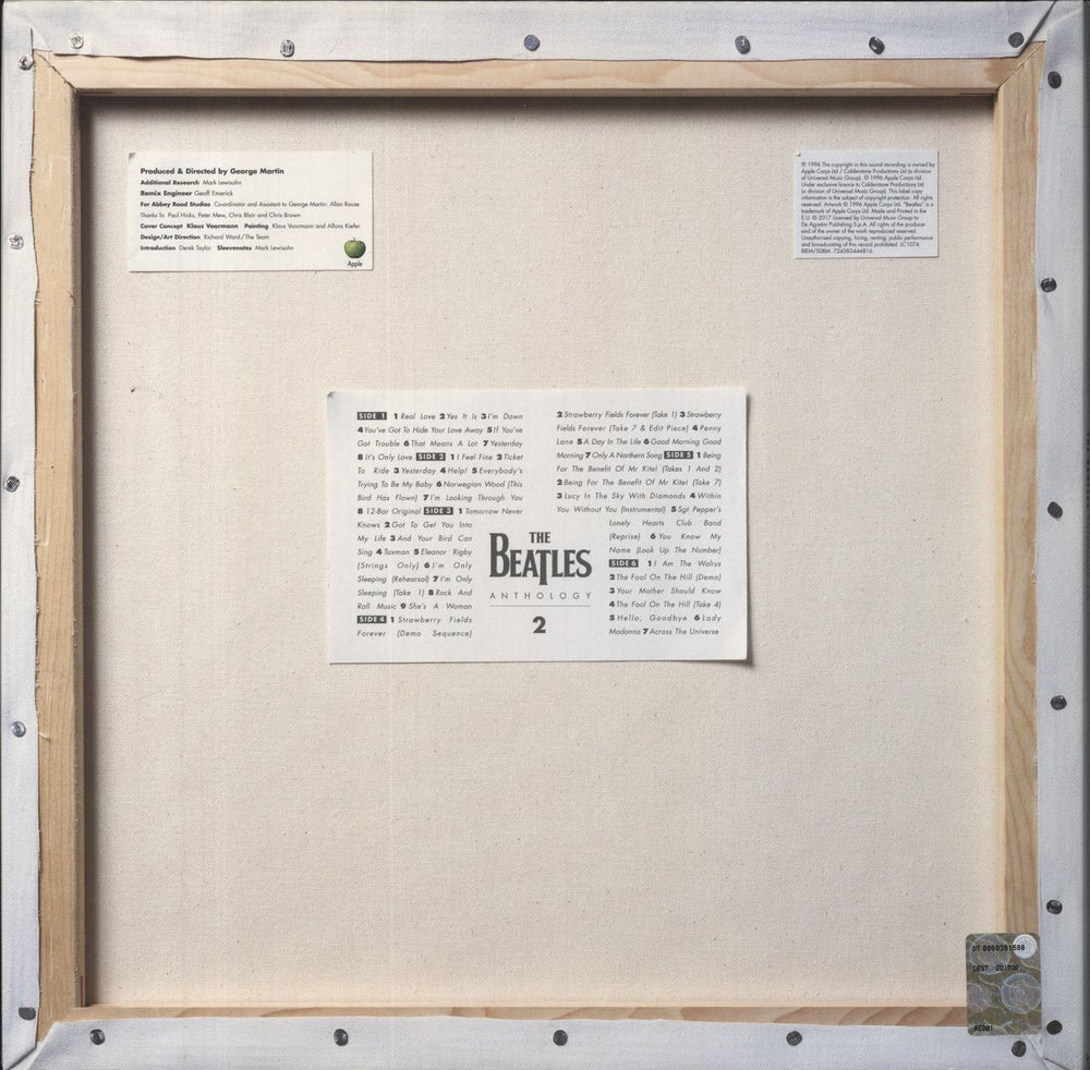 The Beatles Anthology 2 - De Agostini UK 3-LP vinyl record set (Triple LP Album)