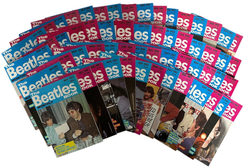 The Beatles Appreciation Society Magazine UK magazine MAGAZINE BUNDLE