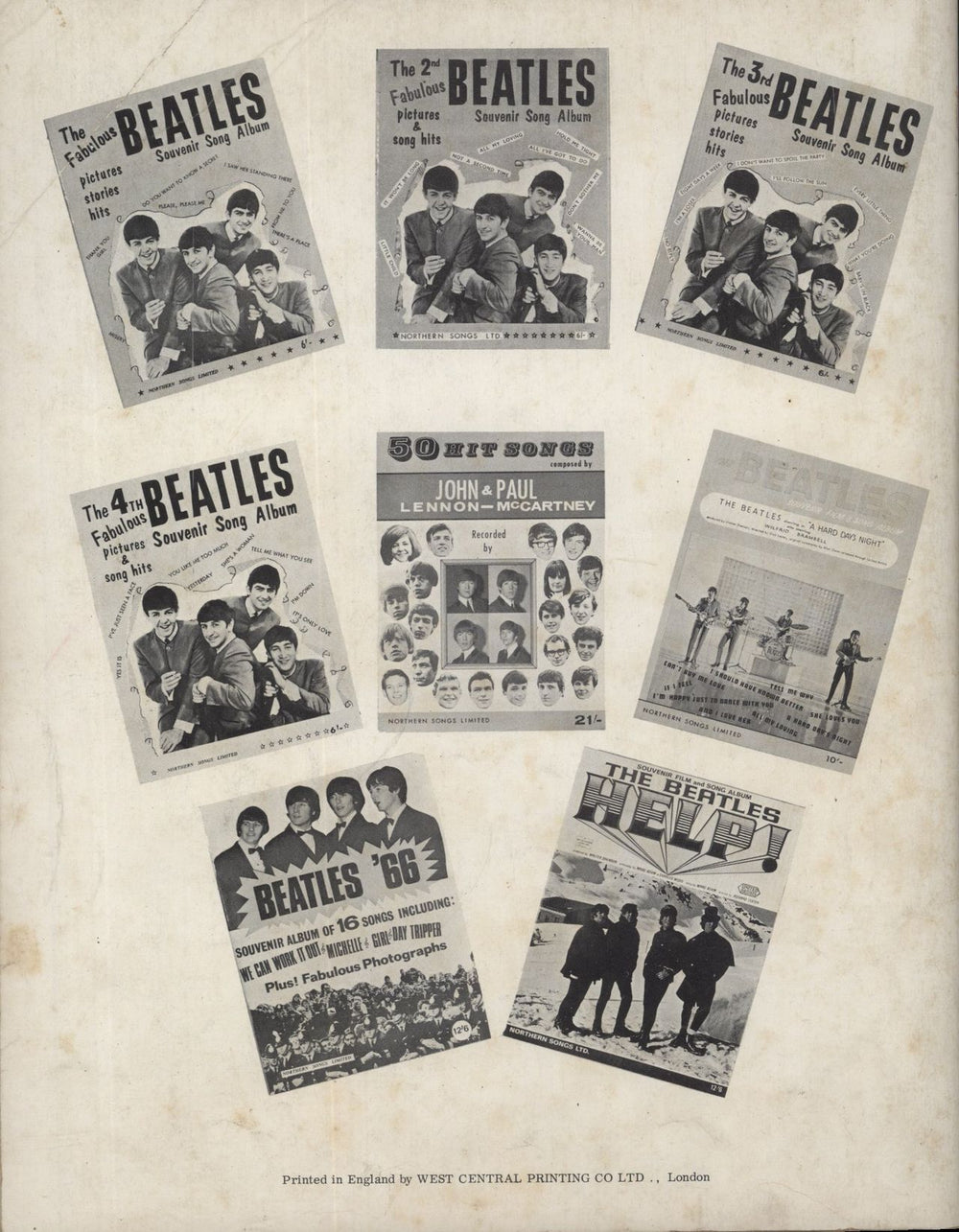 The Beatles Beatles '69 UK book