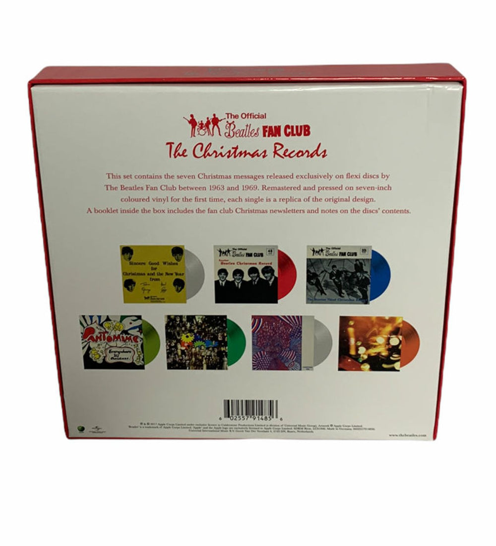 The Beatles Happy Christmas Beatle People! - Hype stickered UK 7" single box set BTL7XHA776095