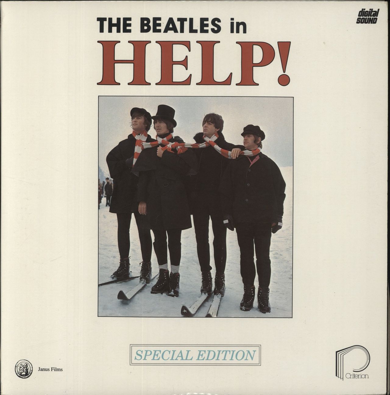 The Beatles Help! US laserdisc / lazerdisc 2003L