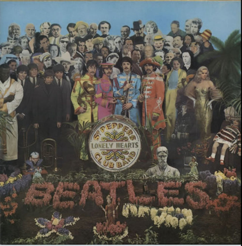 The Beatles Sgt. Pepper's - 2 Box - All Rights UK vinyl LP album (LP record) PCS7027