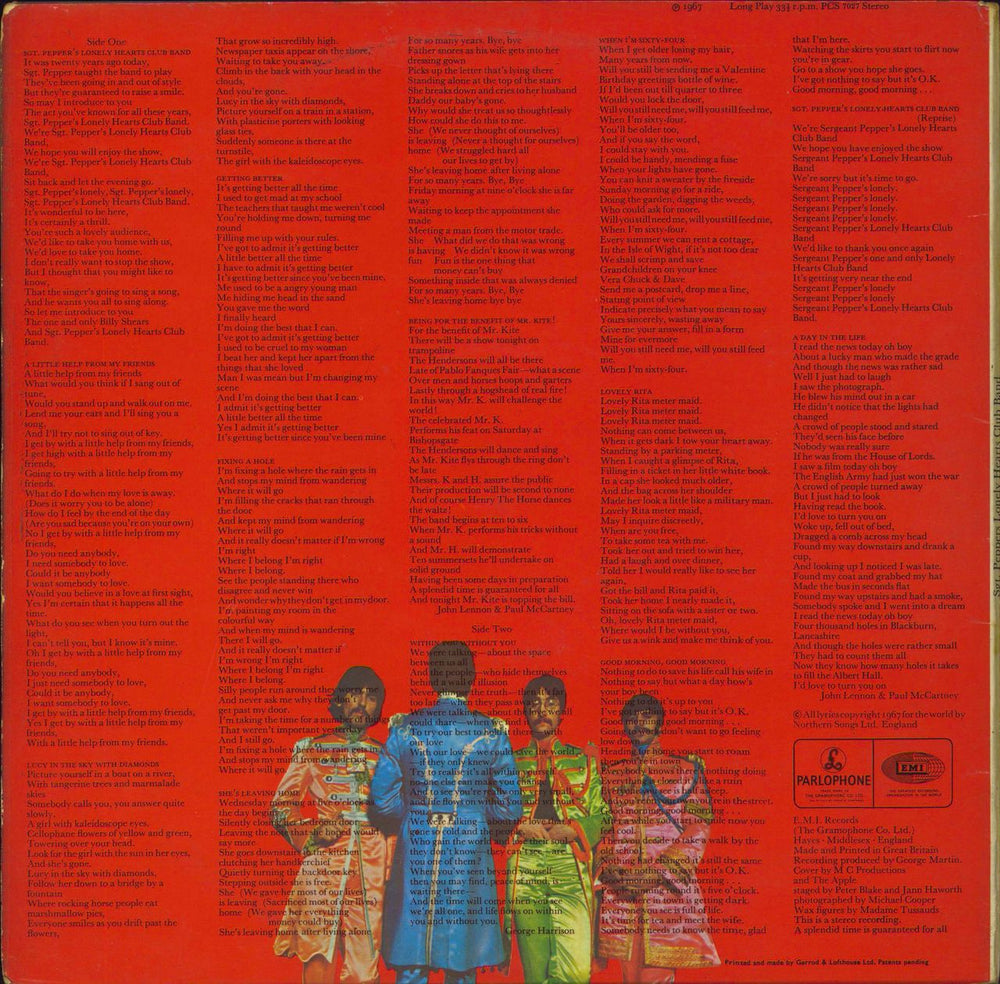 The Beatles Sgt. Pepper's - One Box - EX UK vinyl LP album (LP record) BTLLPSG659702