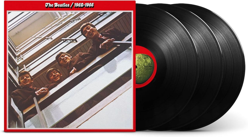 The Beatles The Beatles 1962-1966 / 1967-1970 Red & Blue Albums - Black Vinyl 6LP Box Set - Sealed UK Vinyl Box Set 602455921000