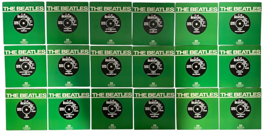 The Beatles The Beatles Collection + Insert - G UK 7" single box set