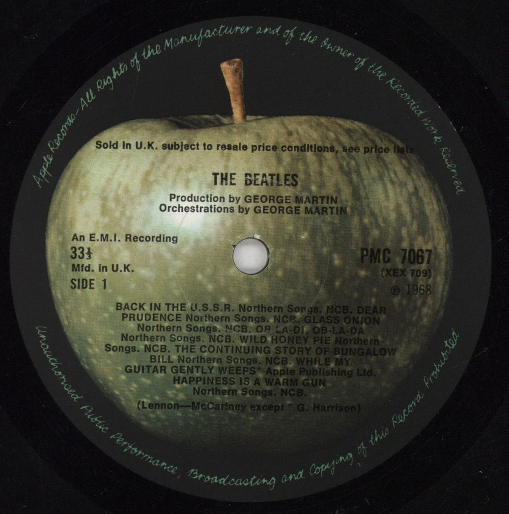 The Beatles The Beatles [White Album] - 1st <2500 - VG UK 2-LP vinyl record set (Double LP Album) BTL2LTH850956