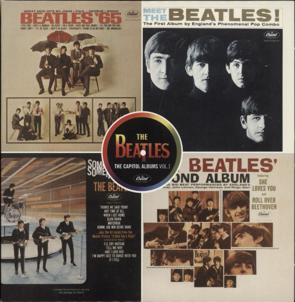 The Beatles The Capitol Albums - Volume 1 Sampler US Promo CD album (CDLP) DPRO189662