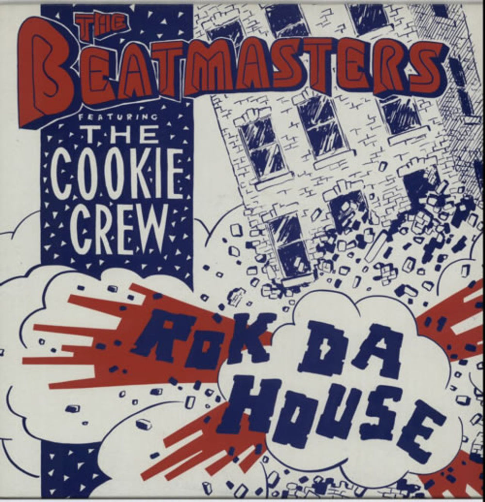 The Beatmasters Rok Da House UK 12" vinyl single (12 inch record / Maxi-single) LEFTR11T