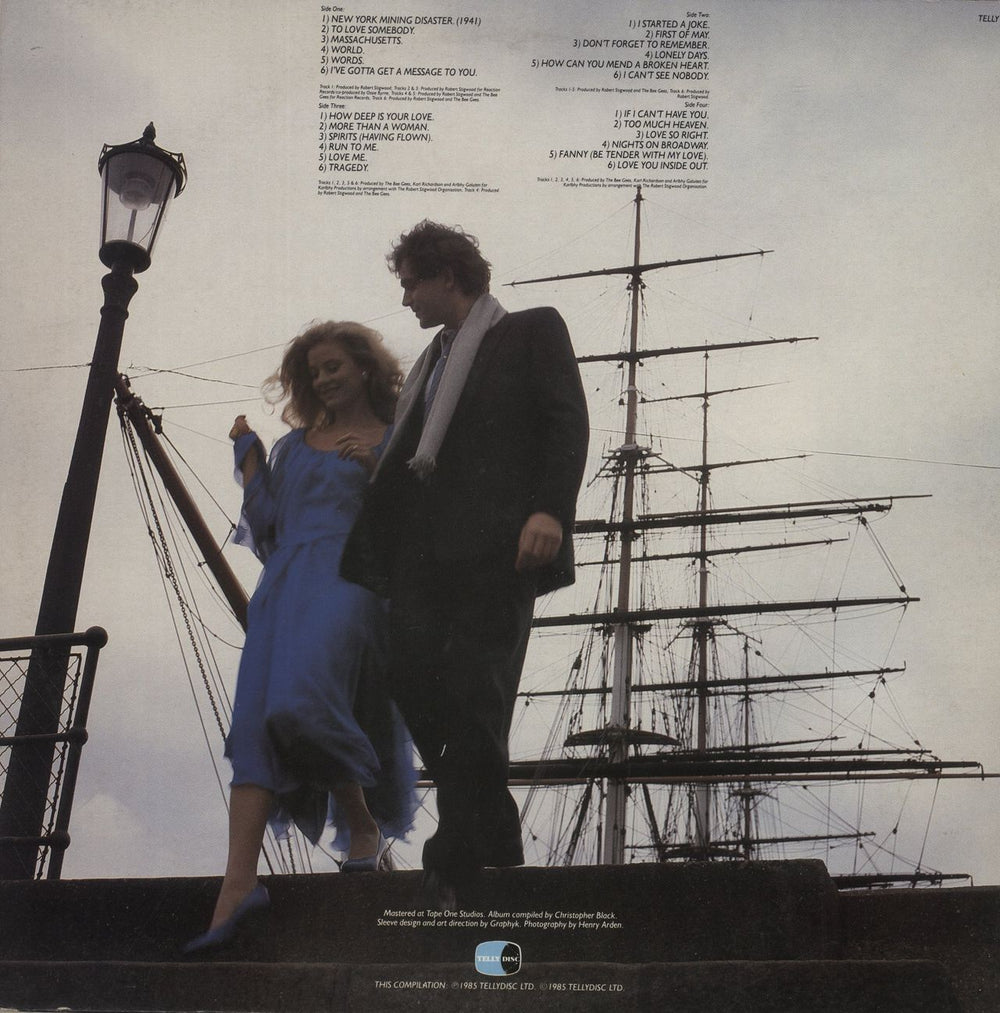 The Bee Gees Love From The Bee Gees UK 2-LP vinyl record set (Double LP Album)