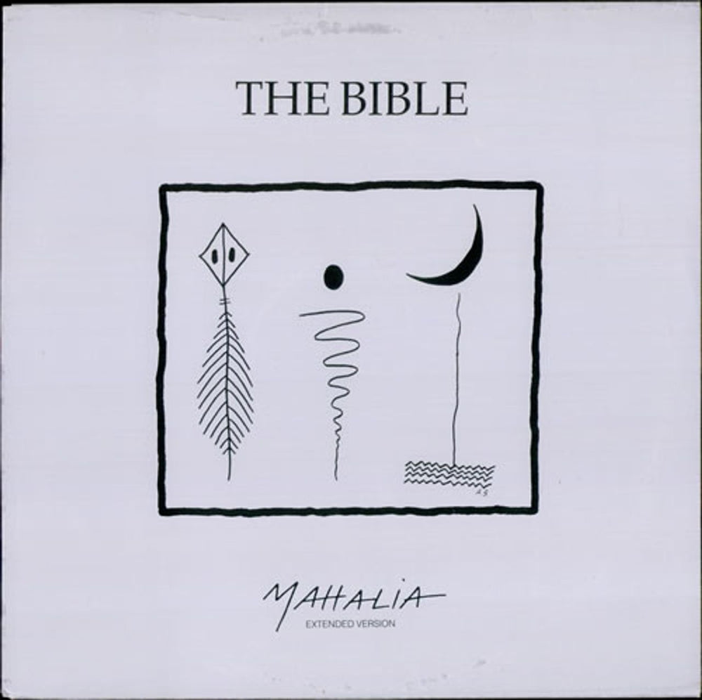 The Bible Mahalia UK 12" vinyl single (12 inch record / Maxi-single) 12NCH111