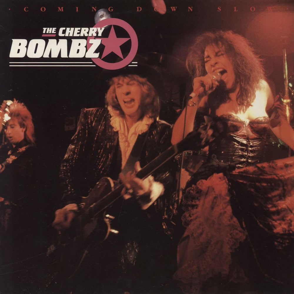 The Cherry Bombz Coming Down Slow French vinyl LP album (LP record) HD21