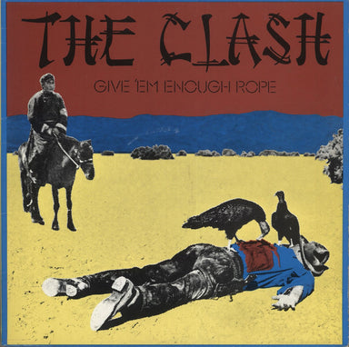 The Clash Give 'Em Enough Rope UK vinyl LP album (LP record) CBS32444