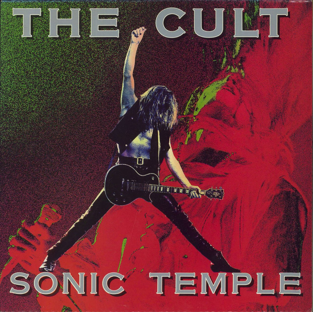 The Cult Sonic Temple - EX UK vinyl LP album (LP record) BEGA98