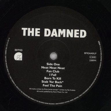 The Damned Damned Damned Damned - 180 Gram UK vinyl LP album (LP record) DAMLPDA785541