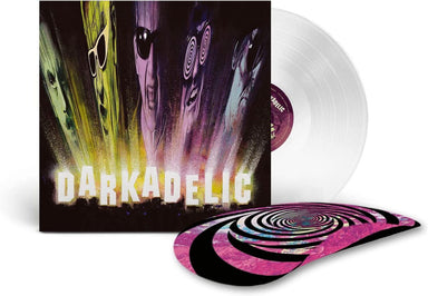 The Damned Darkadelic - Transparent Vinyl + Darkadelic Slipmat - Sealed UK vinyl LP album (LP record) 0217910EMU