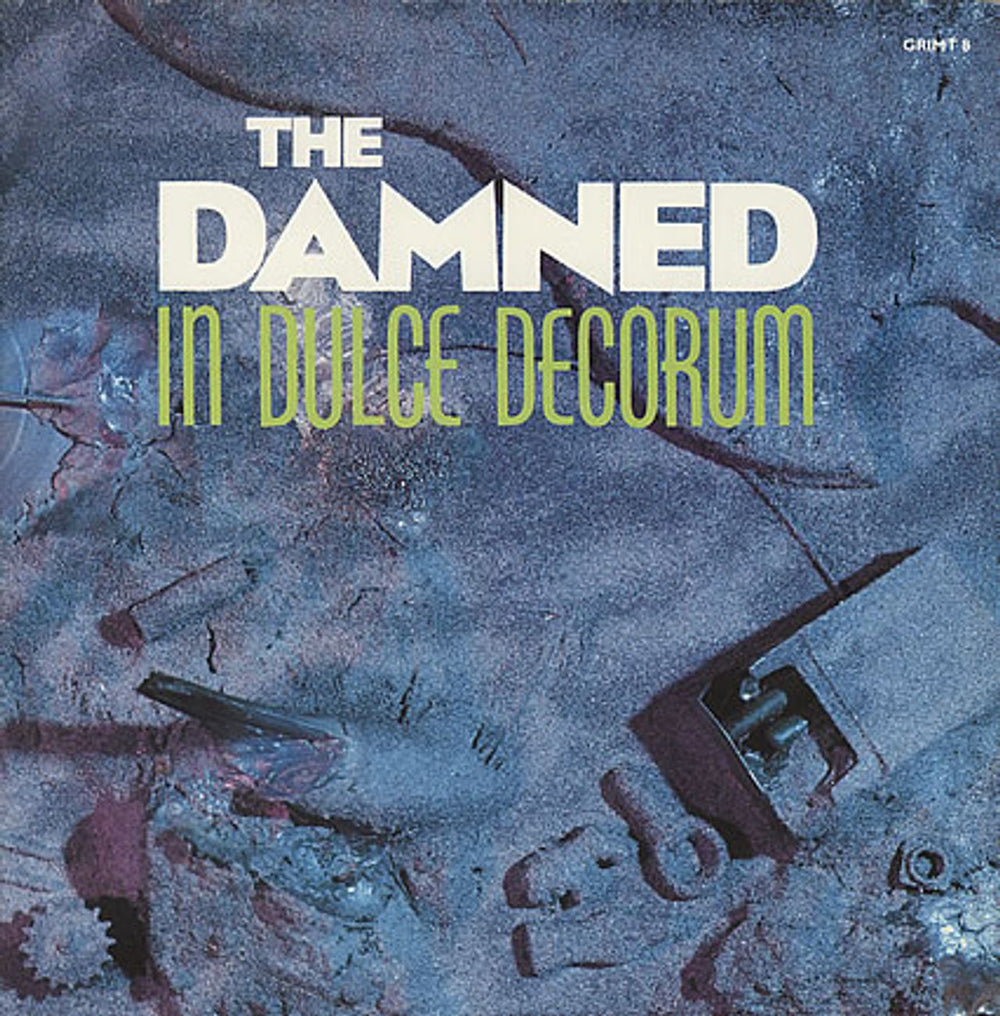 The Damned In Dulce Decorum (Extended Mix) UK 12" vinyl single (12 inch record / Maxi-single) GRIMT8