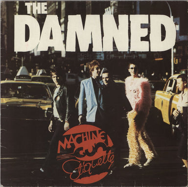 The Damned Machine Gun Etiquette - Original Style Sleeve - EX UK vinyl LP album (LP record) DAM2