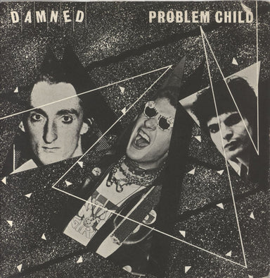 The Damned Problem Child - 1st - P/S - VG UK 7" vinyl single (7 inch record / 45) BUY18