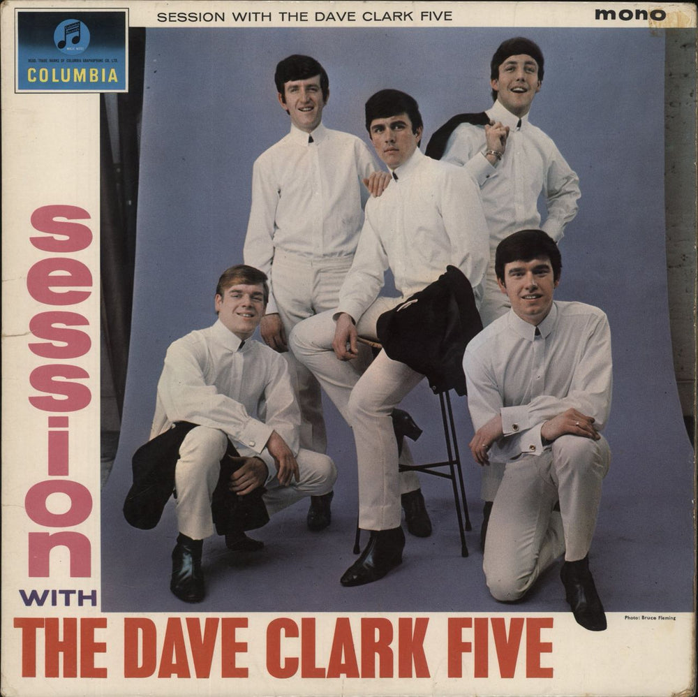 The Dave Clark Five Session With The Dave Clark Five - VG UK vinyl LP album (LP record) 33SX1598