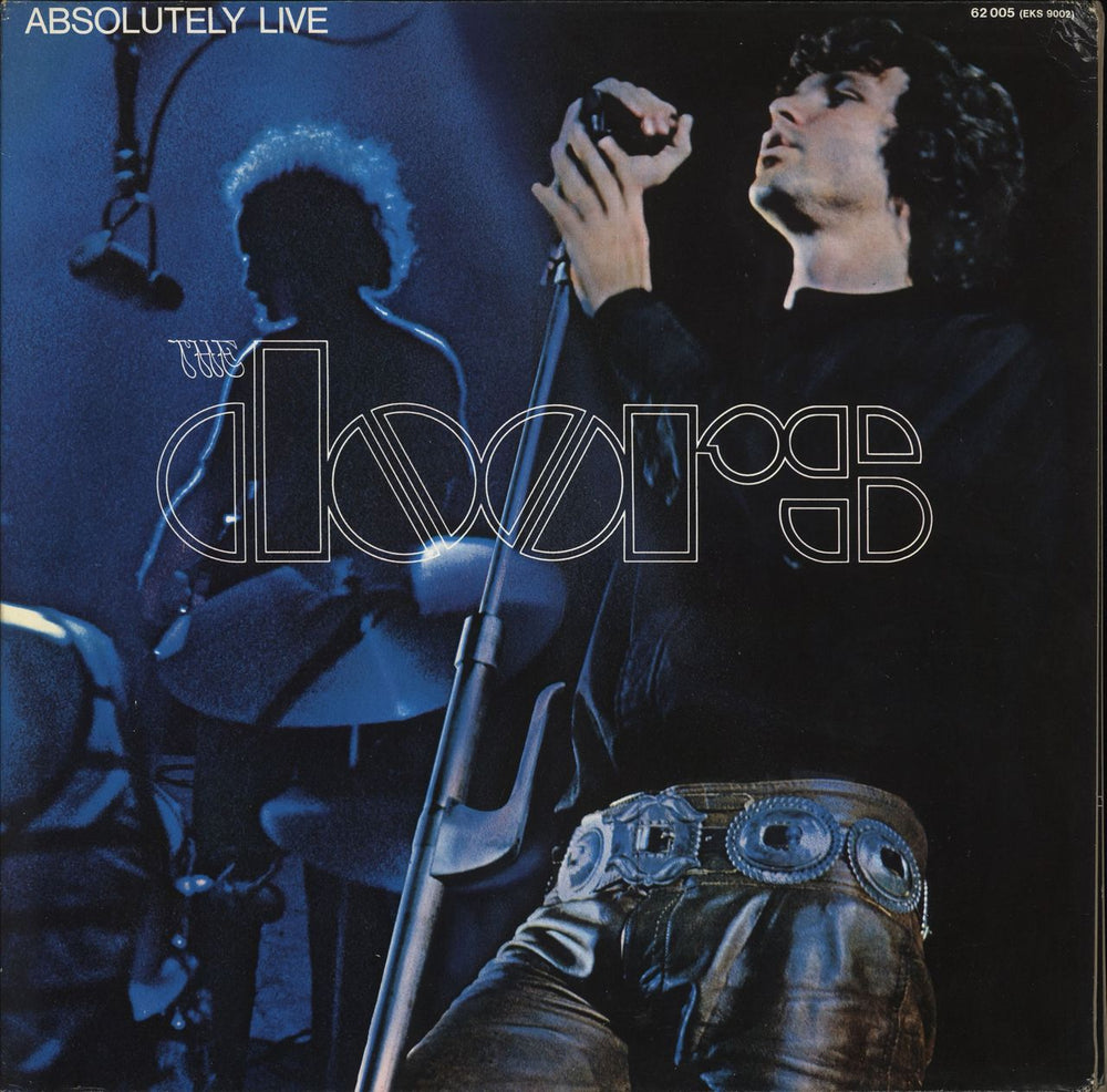 The Doors Absolutely Live - Red Label German 2-LP vinyl record set (Double LP Album) 62005