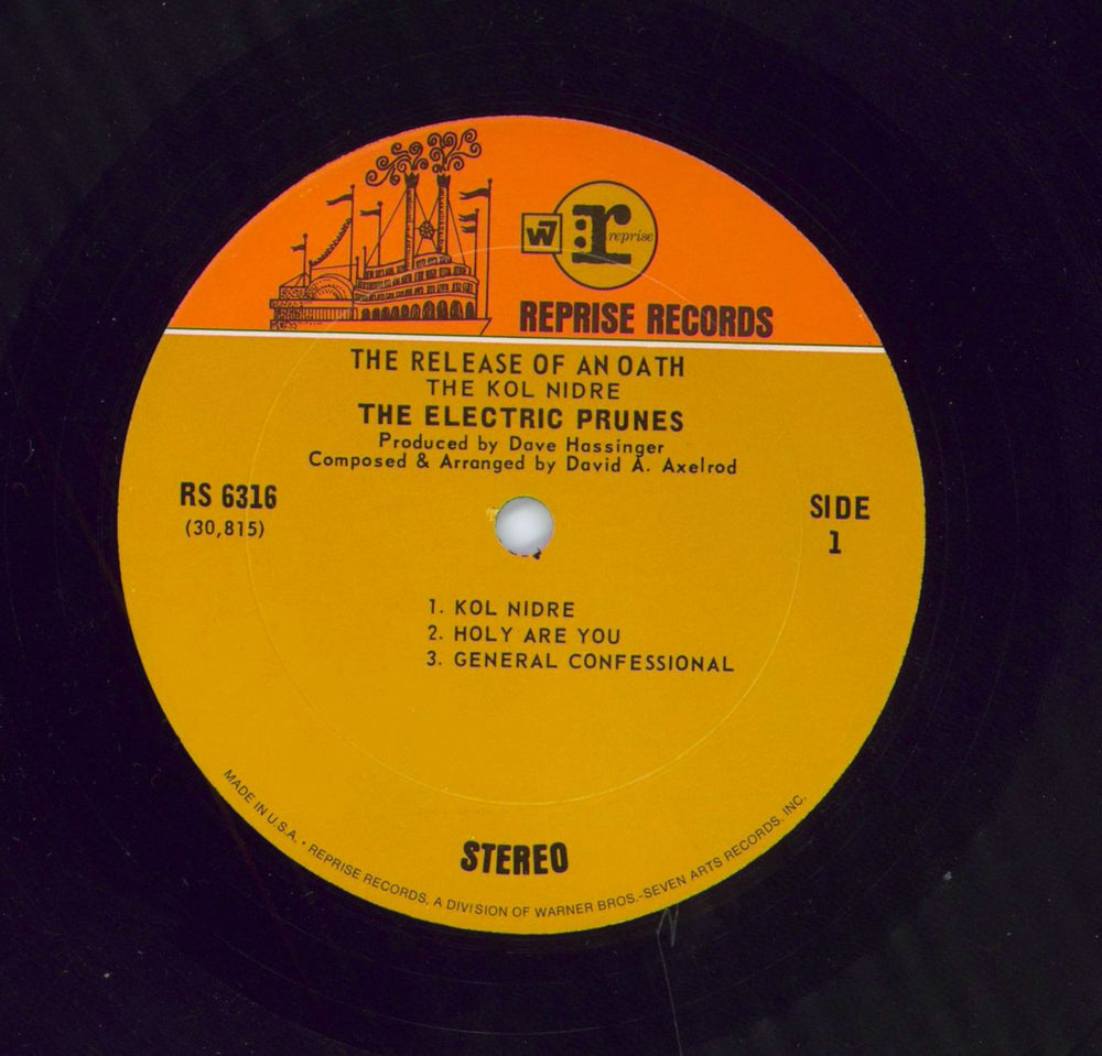 The Electric Prunes Release Of An Oath - 1st US vinyl LP album (LP record) EPRLPRE562063