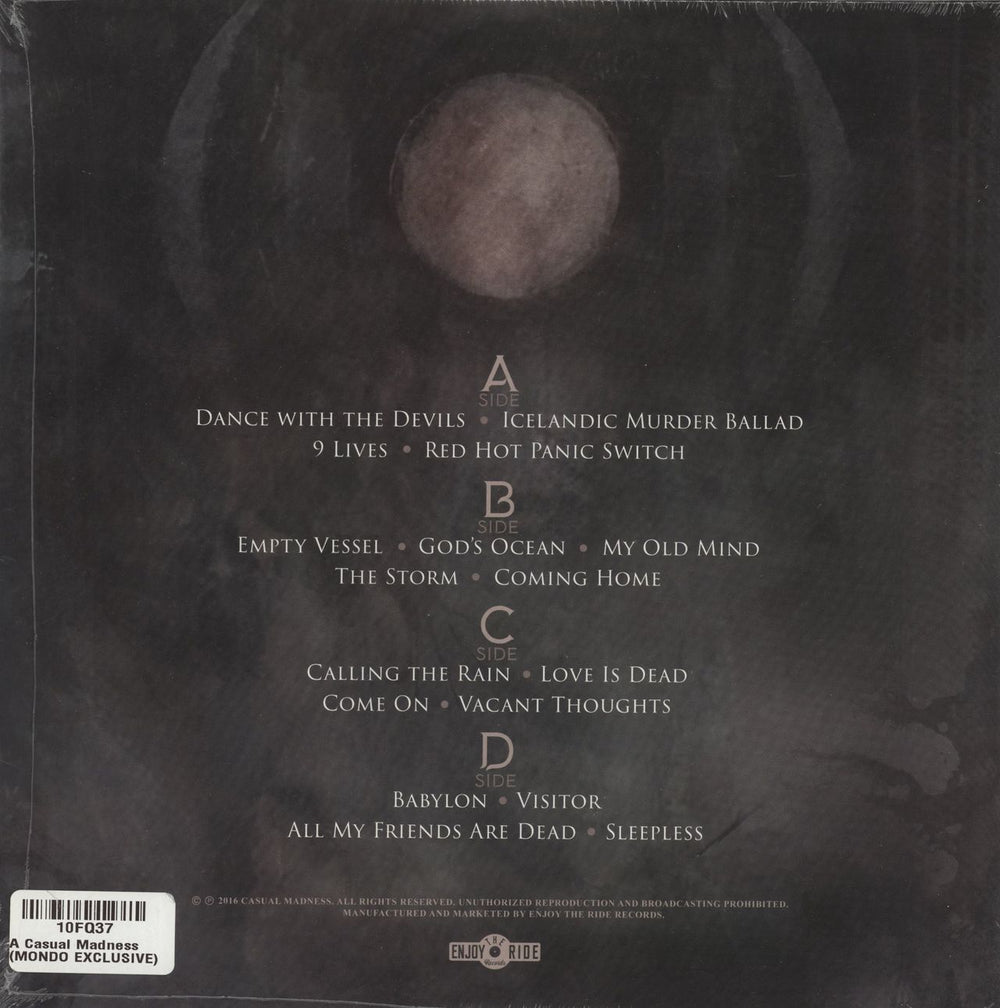 The Evesdroppers The Evesdroppers - Silver & Black Split Vinyl US 2-LP vinyl record set (Double LP Album)