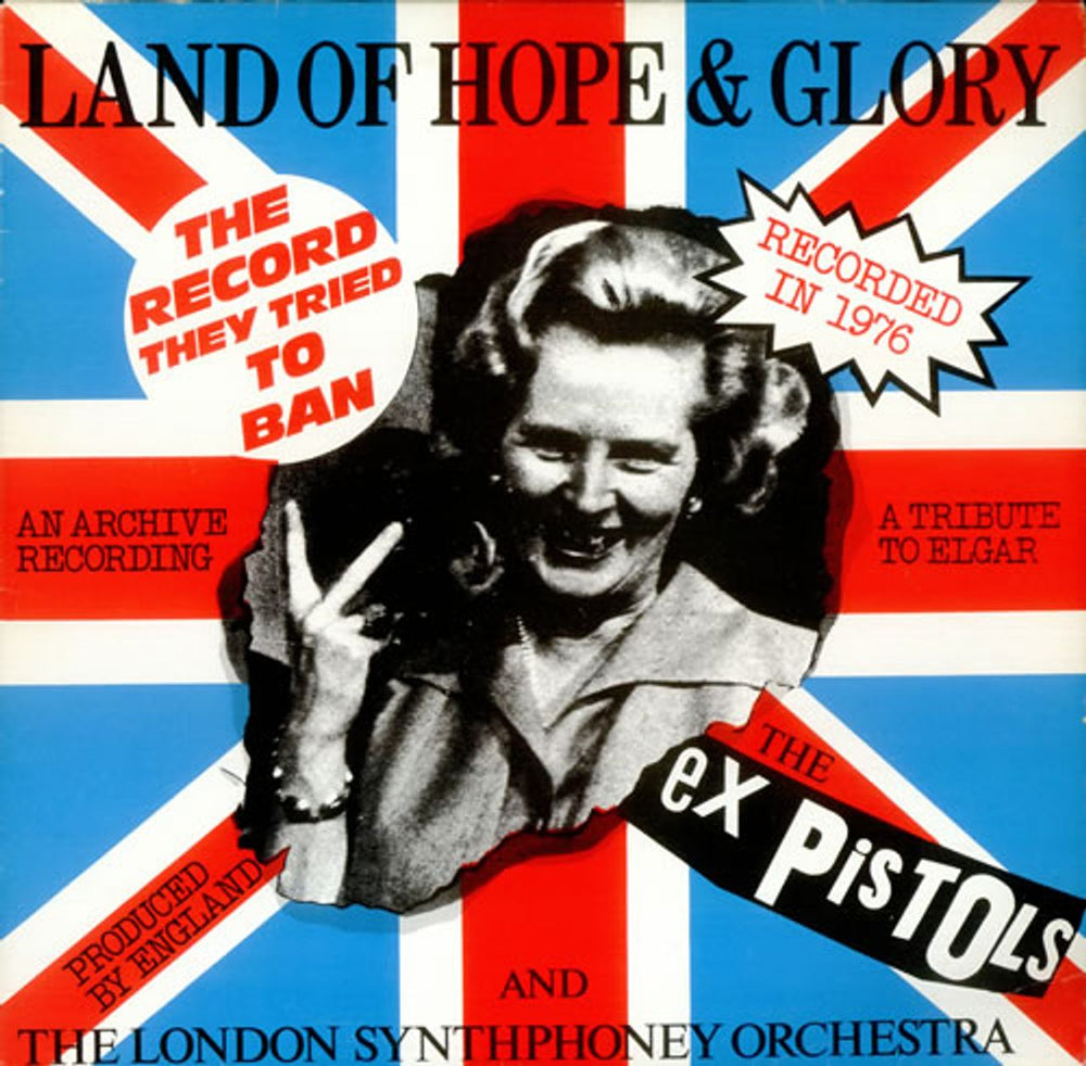 The Ex Pistols Land Of Hope & Glory French 12" vinyl single (12 inch record / Maxi-single) 12PISTOL76