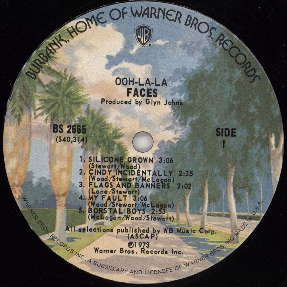 The Faces Ooh La La - 2nd US vinyl LP album (LP record) FCELPOO766859