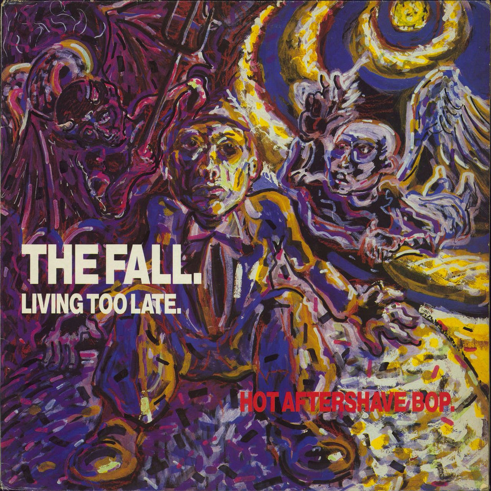 The Fall Living Too Late UK 12" vinyl single (12 inch record / Maxi-single) BEG165T