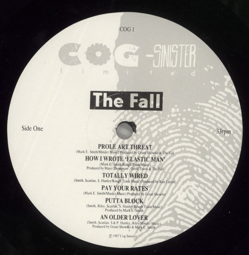 The Fall Palace Of Swords Reversed - Compilation: 1980-83 - EX UK vinyl LP album (LP record) FLLLPPA879568