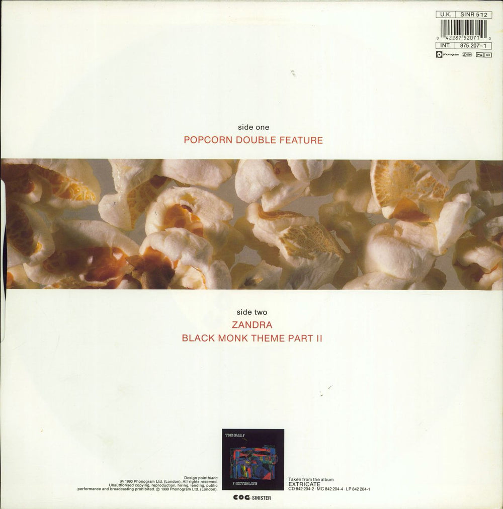 The Fall Popcorn Double Feature UK 12" vinyl single (12 inch record / Maxi-single) 042287520710