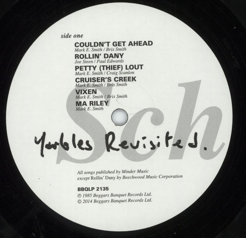 The Fall Schtick: Yarbles Revisited UK vinyl LP album (LP record) FLLLPSC874274