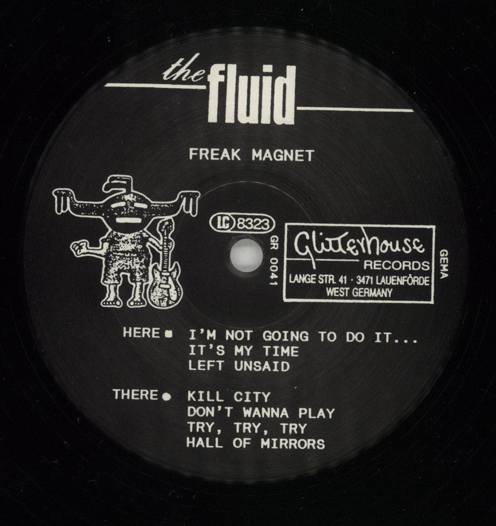 The Fluid Freak Magnet German 12" vinyl single (12 inch record / Maxi-single) T-112FR864080