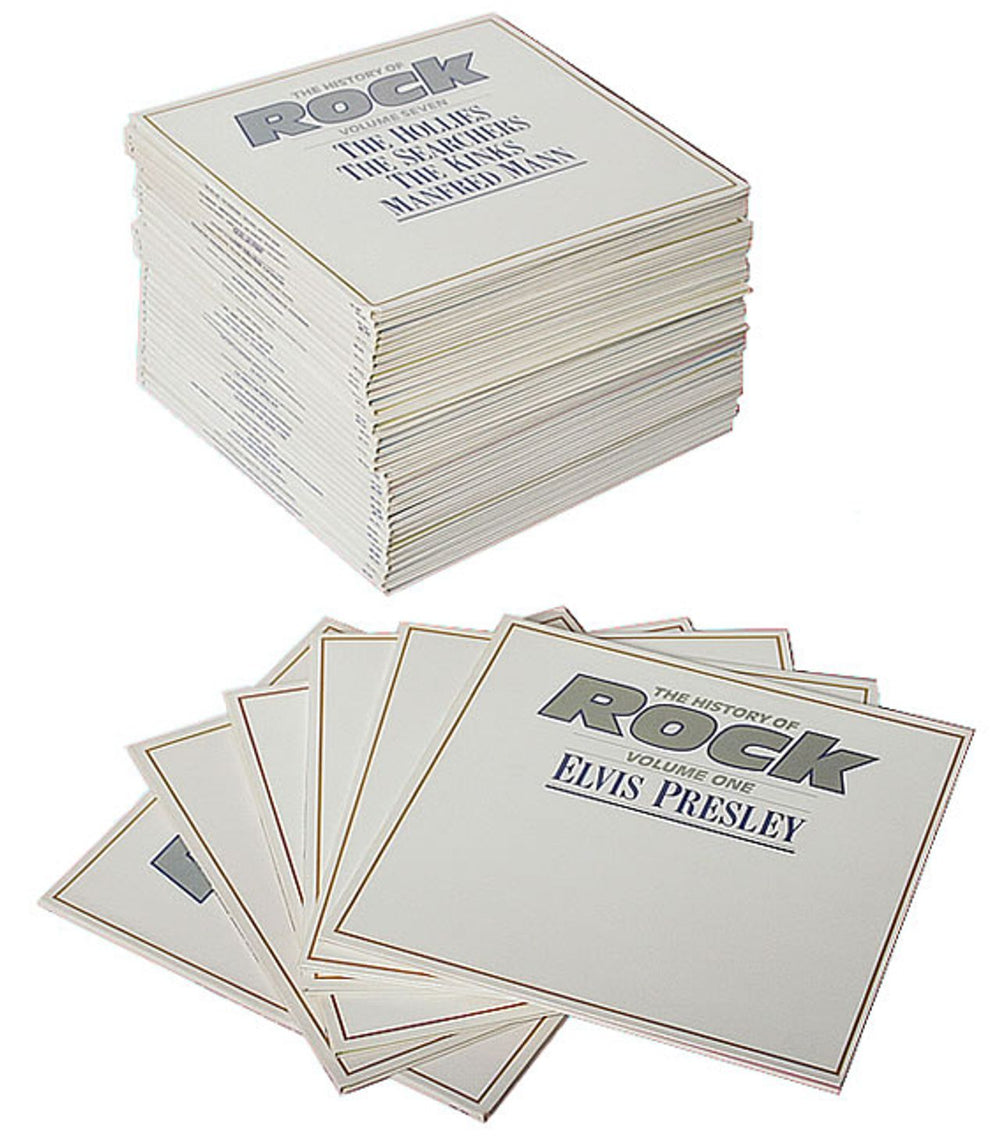 The History Of Rock The History Of Rock - Complete UK vinyl LP album (LP record) HRL001-040