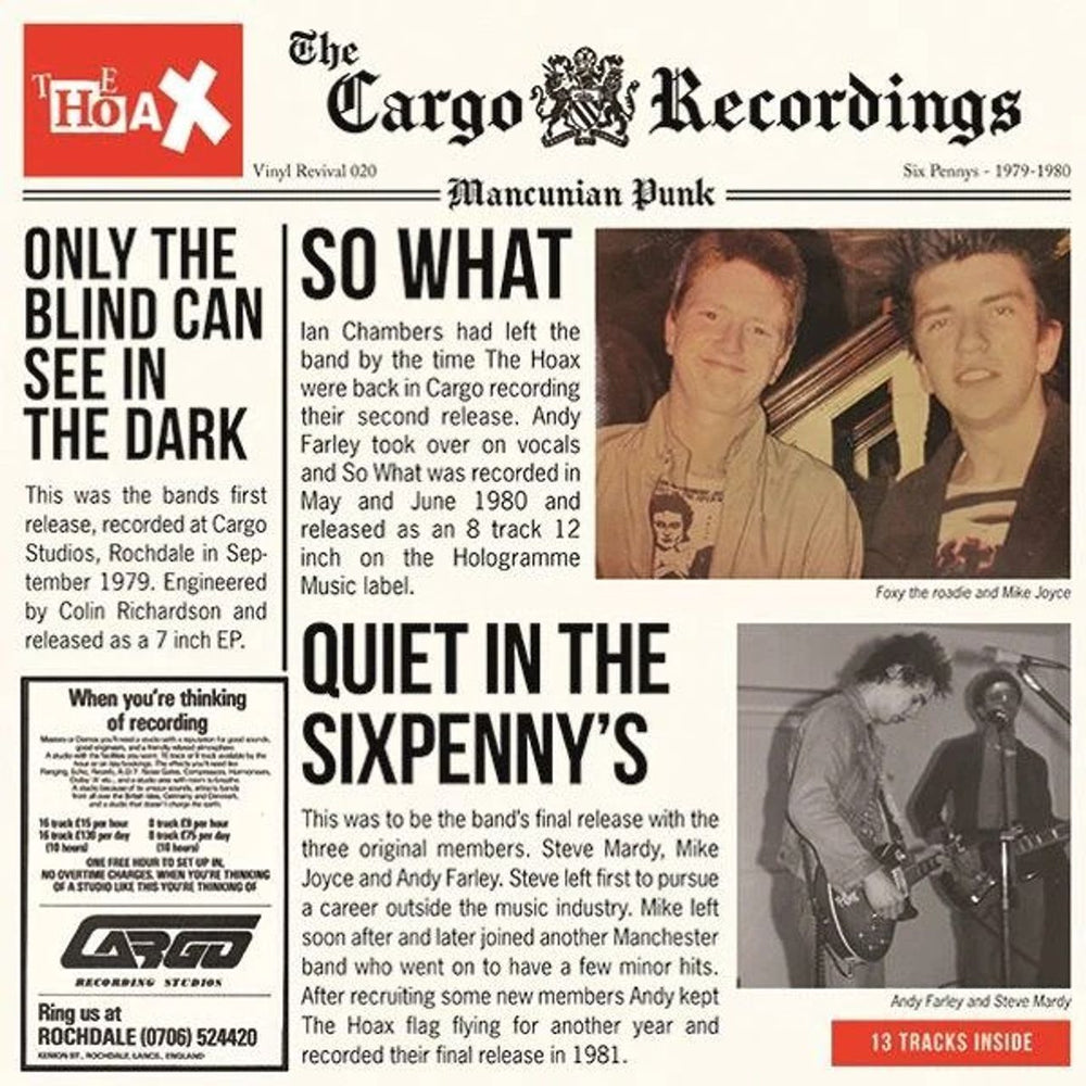 The Hoax So What/Cargo Recordings - Red Vinyl - RSD 2023 - Sealed UK vinyl LP album (LP record) VR20