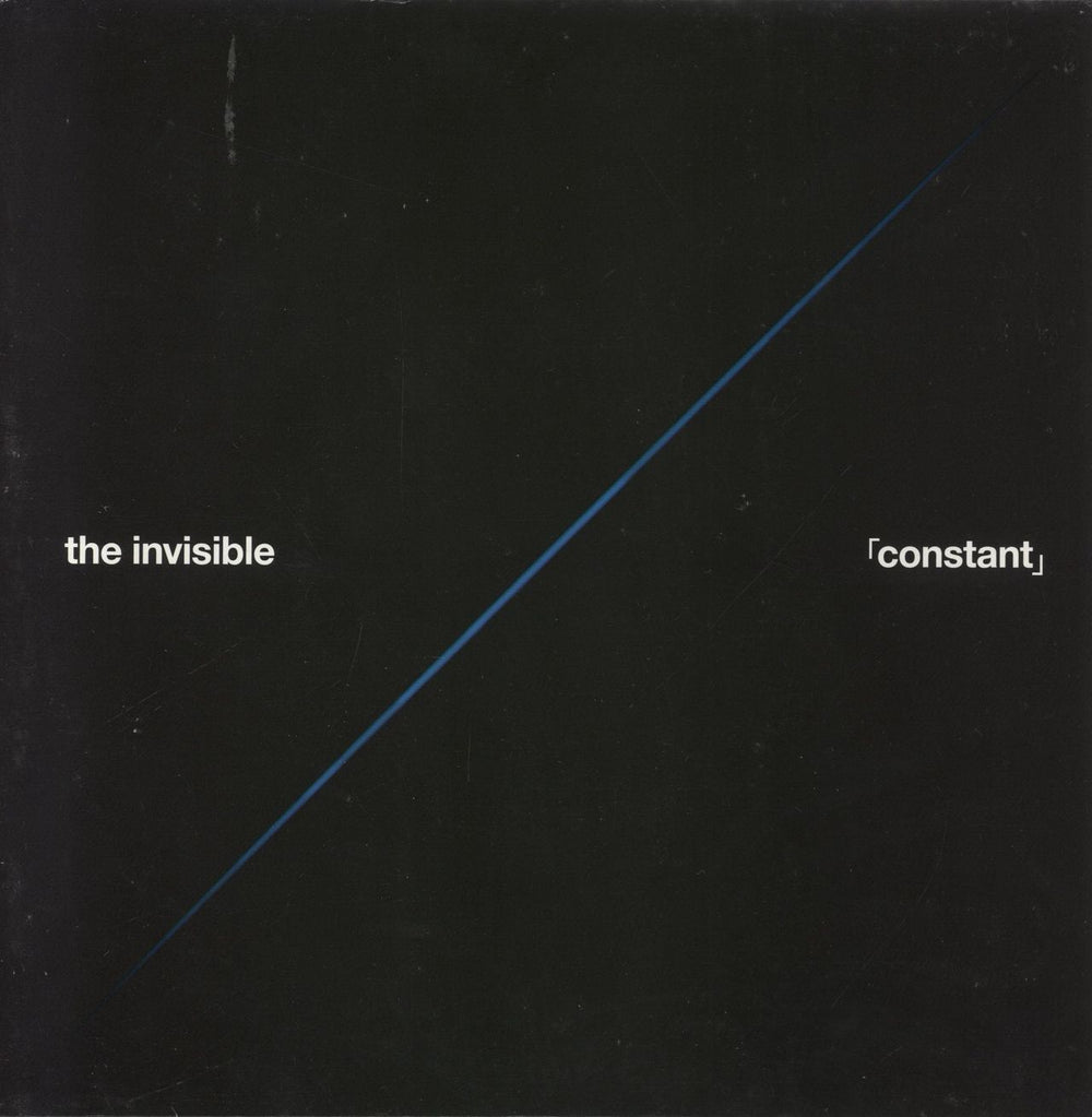 The Invisible Constant UK 7" vinyl single (7 inch record / 45) AC28