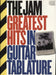 The Jam Greatest Hits In Guitar Tablature UK book AM950246